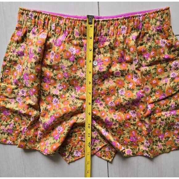 Arizona Body Sleepwear Womens Orange Peel Daisy short size M - Picture 7 of 7